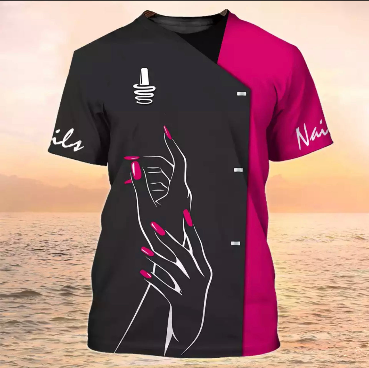 T-shirt Tecnica de Uñas