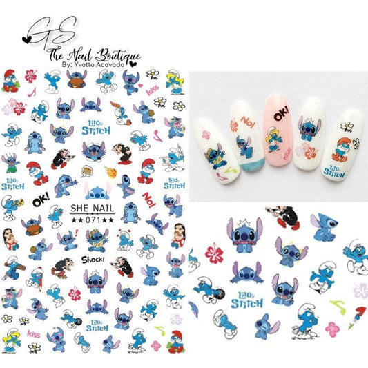 Stitch Sticker 071