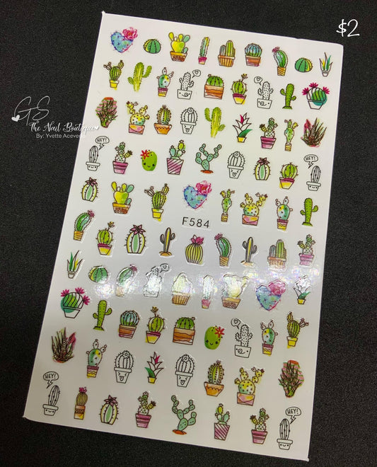 Sticker de Cactus 584