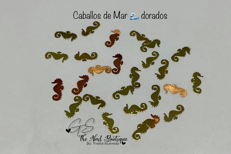 Caballos de Mar Dorados