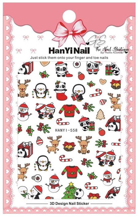 Sticker de Navidad 558