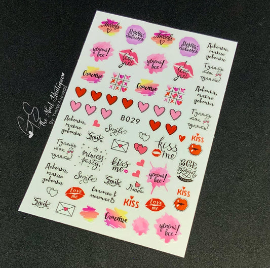 Valentine Sticker 029