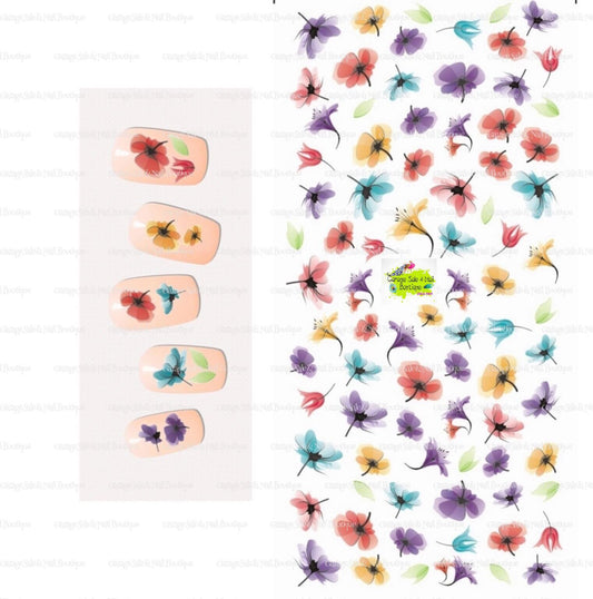 Flower Sticker 424