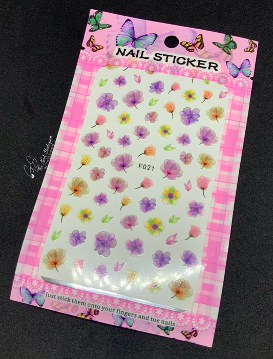 Sticker de Flores 021