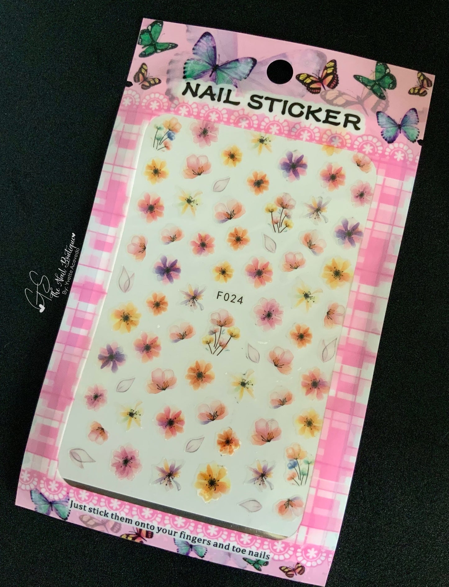 Sticker de Flores 024