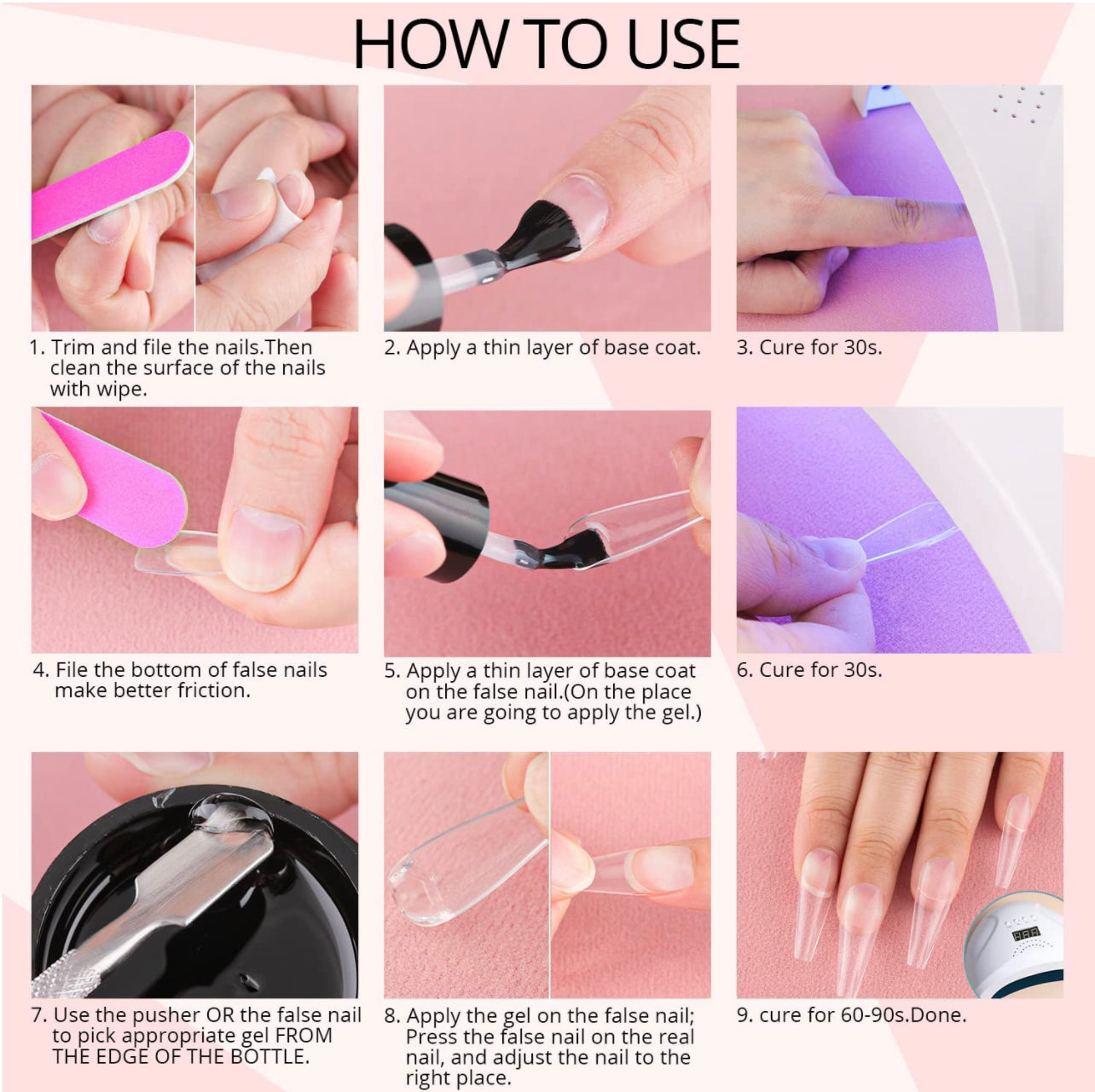 Solid Gel Tip Glue