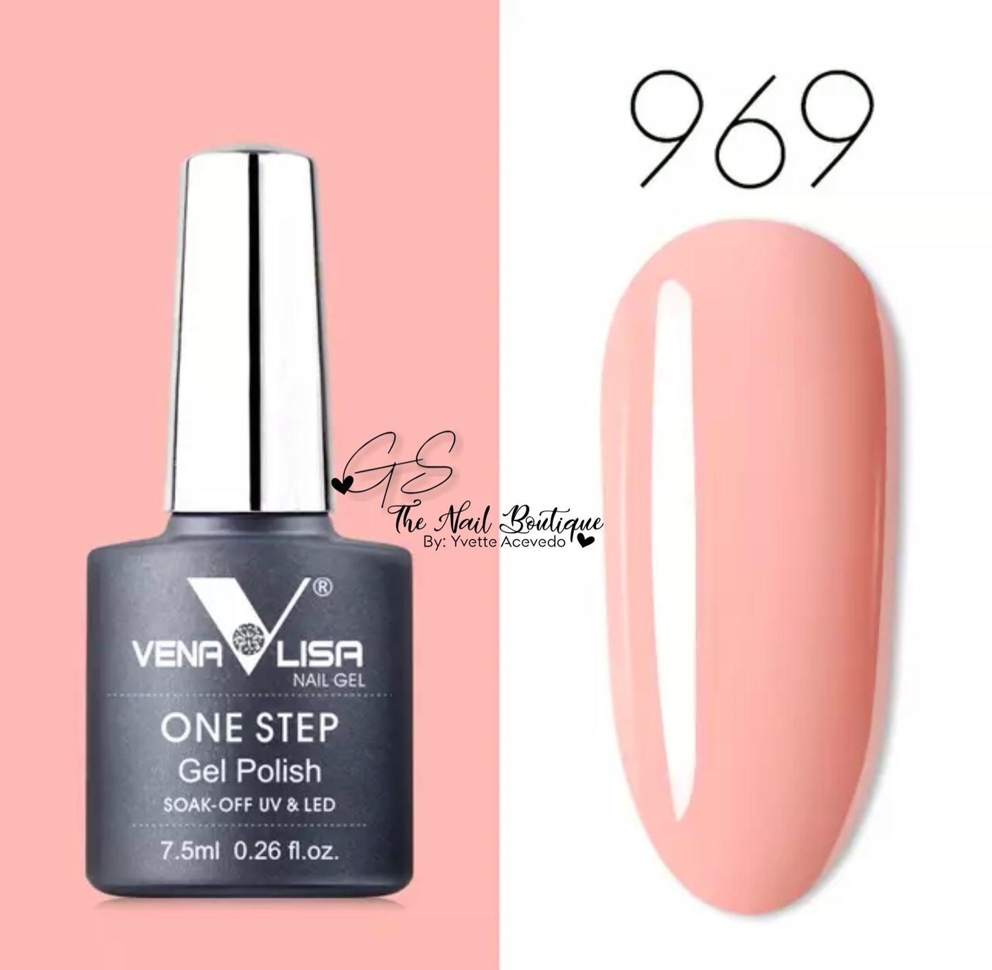 One Step Gel (varios colores a escoger)