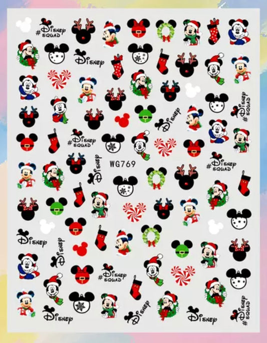 Sticker Mickey Navidad 769